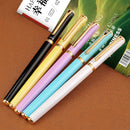HERO 3319 Colorful Fountain Pen 0.5mm Fine Nib Calligraphy Writing Signing Ink Pens Office School Supplies Stationery Gifts for Students Friends Families