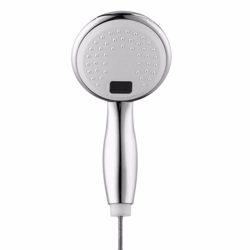 Bathroom Shower Led Handheld Shower Head 3 Colors Led Shower Head Temperature Digital Display Water