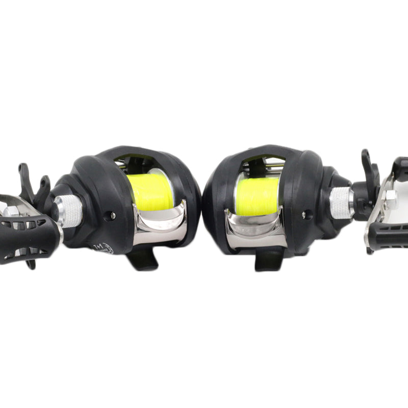 ZANLURE 6.3:1 7+1BB Full Metal Baitcasting Fishing Reel Left or Right Hand Casting Fishing Reel