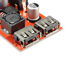 10Pcs DC-DC 9V/12V/24V/36V To 5V Dual USB Buck Module Vehicle Charging Solar 3A Voltage Regulator