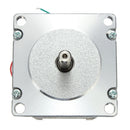 DC 24V Nema 23 Stepper Motor Single Shaft 12.6Kg.cm 1.8 Degre 4 Leads 56mm 4 Channel Stepper Motor