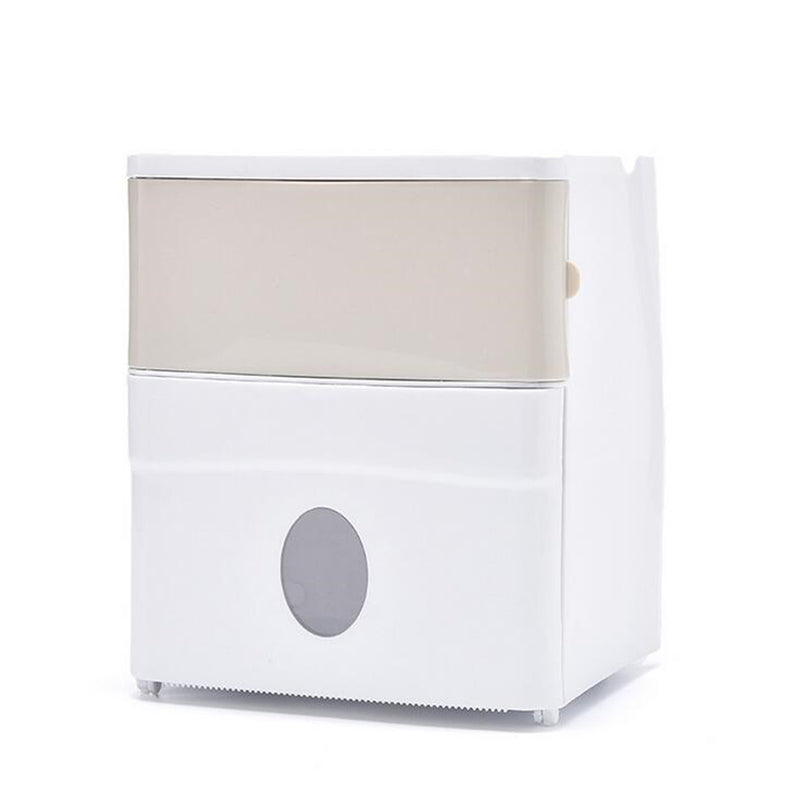 Wall Mounted Toilet Paper Roll Holder Bathroom Tissue Box Waterproof Dispenser