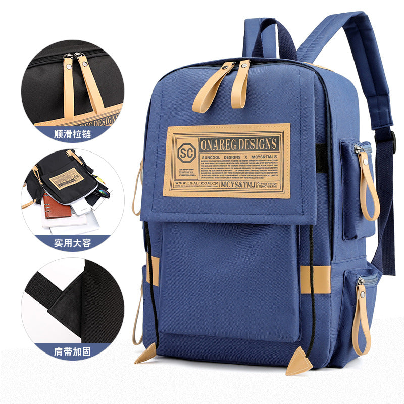 MI Large Capacity Backpack Mens Womens Shoulder Bag Business Laptop Bag Casual Travel Backpack