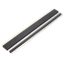 5 Pair 40 Pin 2.54mm Male Female SIL Socket Row Strip PCB Connector