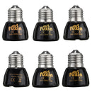 Diameter 45MM Black Infrared Ceramic Emitter Heat Light Lamp Bulb For Reptile Pets Brooder AC220V