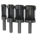 4pcs 6mm/10mm/13mm/16mm Woodworking Tenon Plug Cutters Wood Plug Hole Cutter Drill