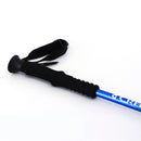 CREEPER 3-Section Adjustable Camping Hiking Walking Stick Trekking Pole Alpenstock For Mountain Climbing