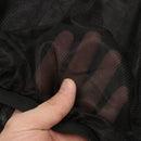 2Pcs Black Car Rear Window Sun Shade Curtain Cover UV Protector Shield Sunshade Net 115X50cm