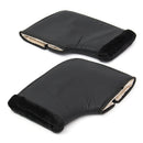 Motorcycle Handle Bar Winter Warm Muffs Protective Gloves Waterproof Black