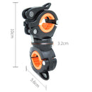 BIKIGHT 360 Angle Rotation Bike Flashlight Mount Holder Clip Multifunction Light Stand Fixing Stand
