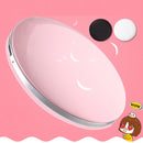 LED Light Mini Makeup Mirrors Compact Pocket Face Lip Cosmetic Mirror Travel Portable Lighting Mirror 1X/5X Magnifying Foldable