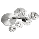 7pcs Circular Wood Cutting Saw Blade Discs with Mandrel
