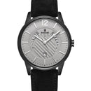 BAGARI 8015P Luminous Display Genuine Leather Strap Quartz Watch Casual Style Men Watch