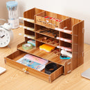 Creative Desk Stationery Box Rack Container Pencil Pen Holder Storage Multifunctional Home/Office Desktop Display DIY Organizer