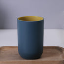 A374 2PCS Household Bathroom Plastic Gargel Cup Water Cups  Washing Tooth Mug Bathroom Set