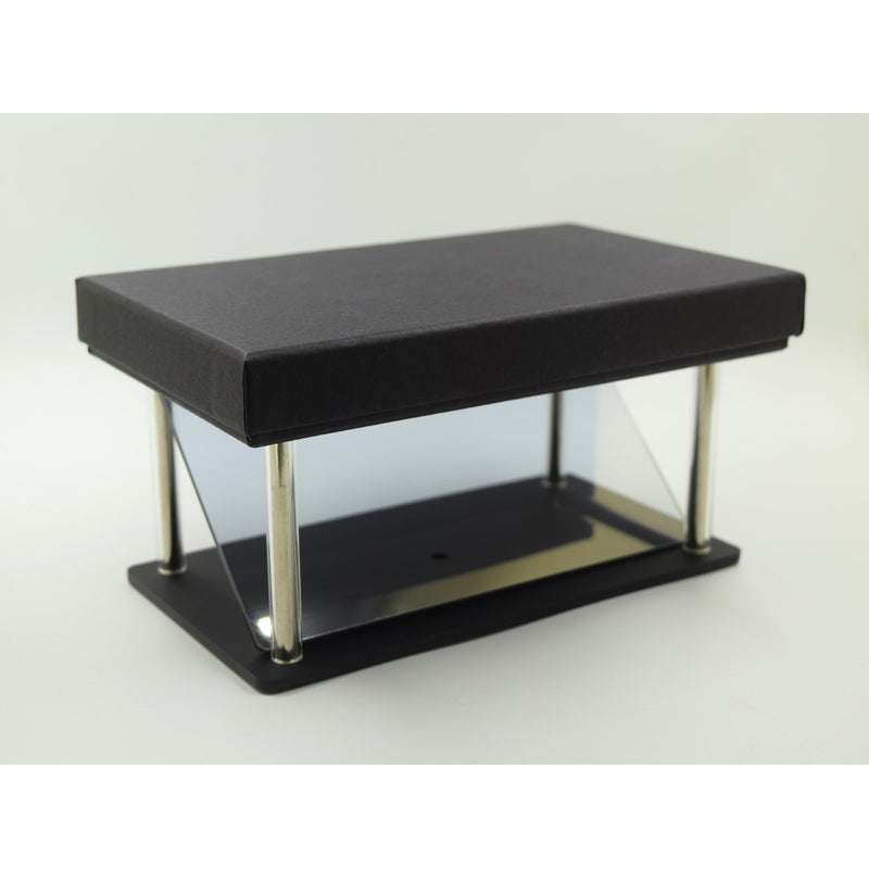 HC-010 Universal 180 Degrees Tilt 3D Holographic Mobile Phone Projector Box for 3.5-6.5 inches Smart Phones