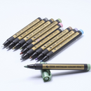 STA 8151 Metal Mark Pen DIY Album Graffiti Black Card Paint Highlight Marker Pen For Office And School Supplies
