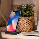 Bakeey Qi Wireless LED Light Fast Charger Desktop Holder For iPhone X 8 8Plus S9+S8 S7