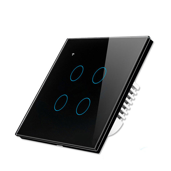 Type 86 EU/UK AC 100-240V Smart Home Wall Touch Switch Waterproof Work With Alexa Google Assistant IFTTT
