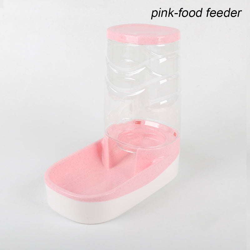 3.8L Large Automatic Pet Food Drink Dispenser Dog Cat Feeder Water Bowl Dish Pets Automatic Waterer Food Feeder Dispenser