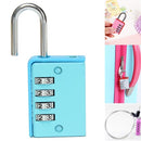 4 Digit Combination Home Door Toolbox Lock Luggage Suitcase Padlock