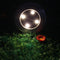 2Pcs 4 LED Solar Powered Buried Light Under Ground Lamp Outdoor Pathway Garden