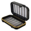 Bobing ABS Plastic Waterproof Fishing Box Foam Insert Slot Fly Fishing Lure Bait Hook Storage