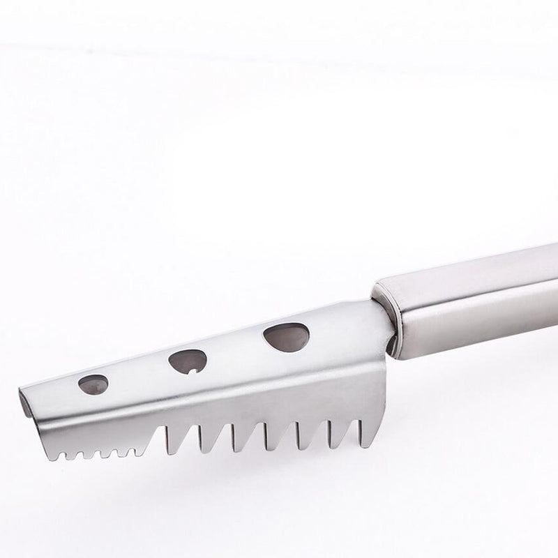 KCASA KC-FS010 Stainless Steel Fish Scale Scraper Scaler Remover Peeler Kitchen Seafood Tools