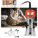 Raitool 800W 30000RMP Electric Hand Trimmer 1/4 Inch Corded Wood Laminate Palm Router
