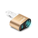 Yopin Aluminium Alloy 3 in 1 3.1A Smart Dual USB Car Charger for Mobile Phone