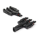 1Pairs MC4 3T Connector Male and Female MC4 3 Branch Solar Panel Connector