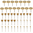 45pcs Steel Wire Wheel Brushes Sanding Set Dremel Accessories for Rotary Tool