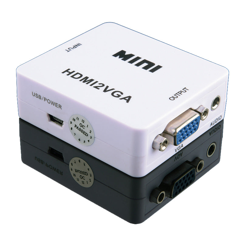 HDMI to VGA video converter HD hdmi to vga converter HDMI2VGA Adapter