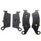 Front+Rear Motorcycle Brake Pad For SUZUKI RM125 RM250 DRZ400 DR650