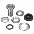 Universal Set of 4 Chrome Flush Mount Valve Stem With Filler Tube