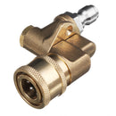 High Pressure Car Washer Pressure Washer Nozzle Tips Pivot Coupler Spray Adapte Kit 4000 PSI