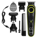 5 in 1 Electric Hair Clippers Household LED Display Multifunctional Rechargeable Shaver Nose Hair Trimmer