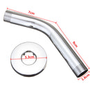 6 Inch Wall Mount Chrome Shower Arm Bathroom Shower Extension Head with Flange