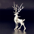 Steel Warcraft 3D Puzzle DIY Assembly Elk Toys DIY Stainless Steel Model Building Decor 4.2*3.5*7.6cm