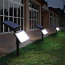 48 LED Solar Powered Flood Light Outdoor Yard Garden Landscape Spot Wall Lamp