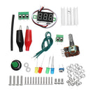DIY AC 220V to DC 1.25V-12V LM317 Adjustable Power Supply Module Kit With Housing