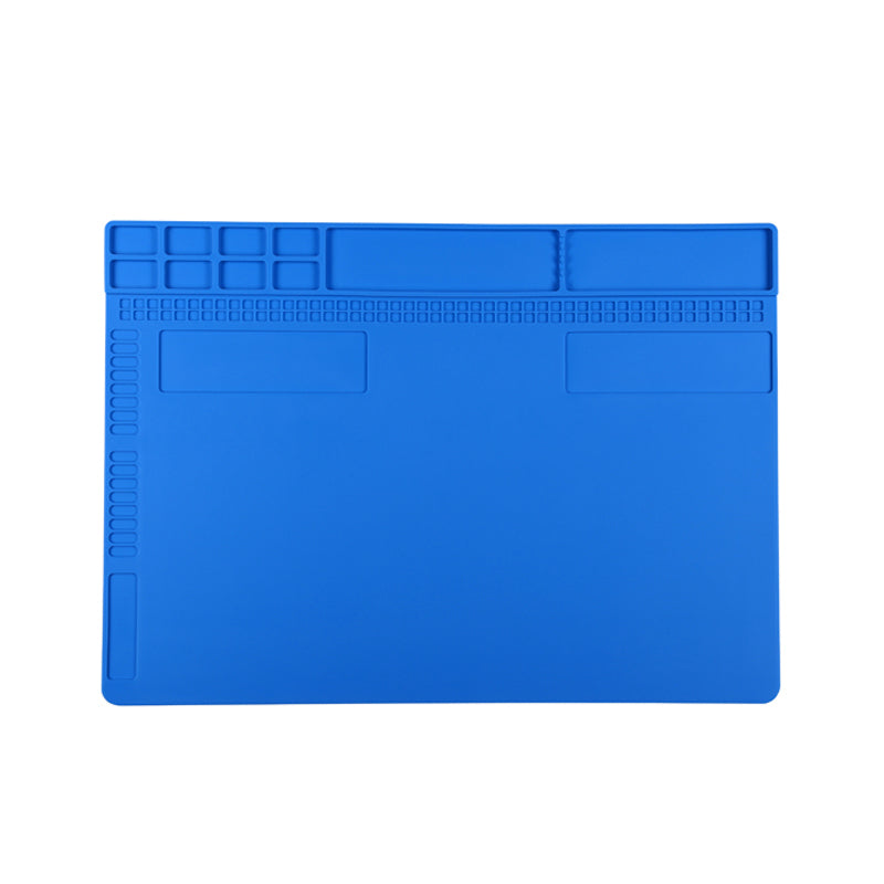 Silicone High Temperature Resistant Table Pad Work Platform Welding Platform for Maintenance of Computer Mobile