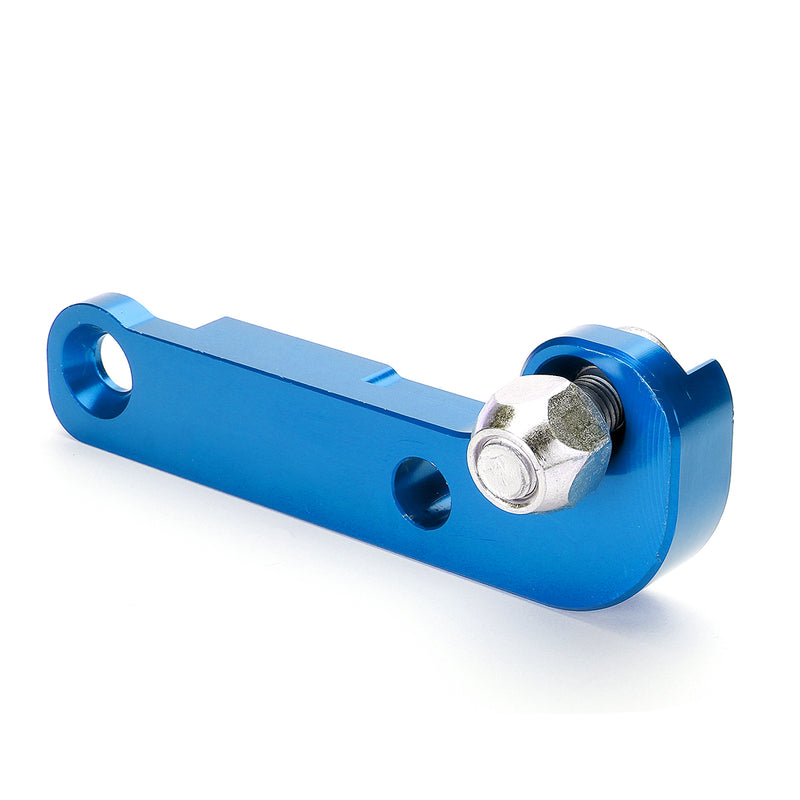 CNC Adapter Tire Increasing Turn Angle 25% -30% Drift Lock Kit For BMW E36 M3 Blue