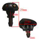 Universal Front Windscreen Clearer Spray Mist Type Washer Jet Nozzle for Peugeot