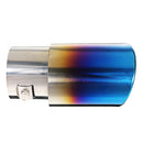 Universal Car Auto Exhaust Muffler Tip Stainless Steel Pipe Chrome Trim Modified Car Rear Tail Throat Liner Accessories
