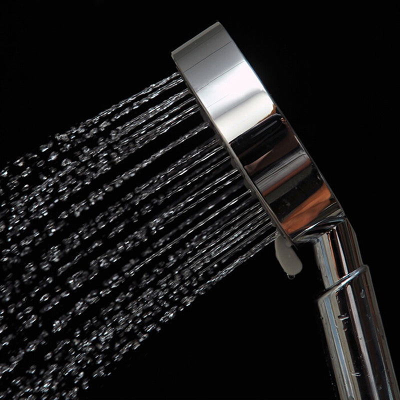 Universal 5 Mode Function Showerhead Chrome Anti-limescale Large Bath Handset Shower Head