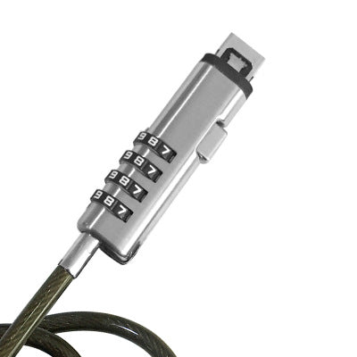 Laptop Anti Theft Lock Security Cable Password Protections 4 Digit