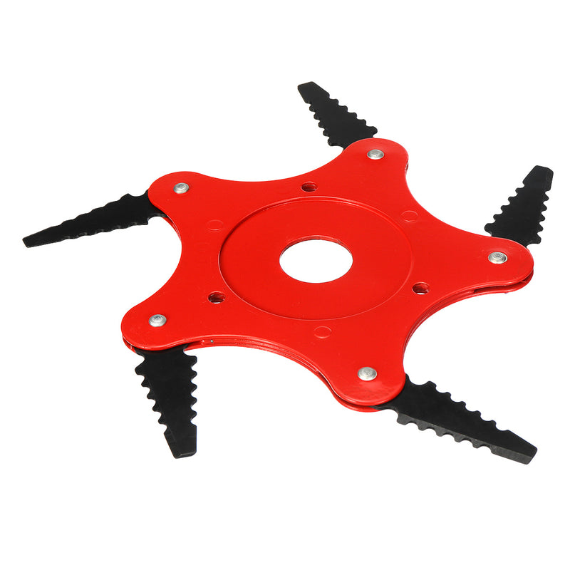 5 Steel Blades Razor Grass Trimmer Head 65Mn Lawn Mower Grass Cutter Brush Cutter Set
