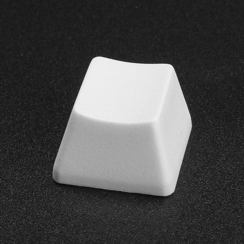 62 Key Black White Blank Thick PBT  ISO Keycaps Key Caps For Mechanical Keyboad