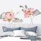 Lotus Flower Wall Poster Vinyl Wall Sticker Removable Room Home Decor Chinese Style